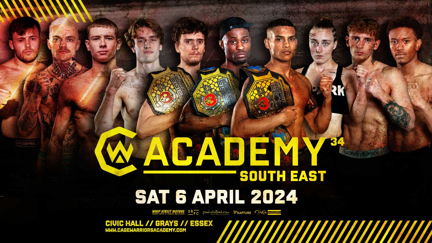 Tickets Cage Warriors Academy